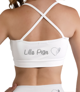 Strap Top with Front Mesh Panel