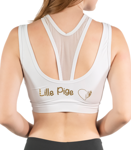 Esportiva Pro Sport Top with Mesh Panel to Front and Back