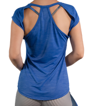 Load image into Gallery viewer, Blend Blouse with Open Panels on Back
