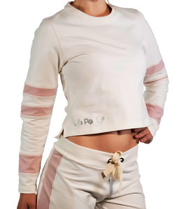 Moletom cropped