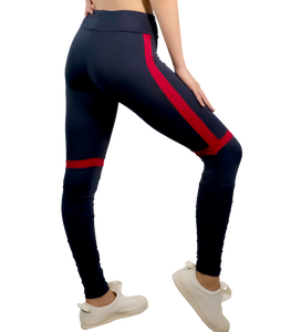 Legging Attack med plisserede underben