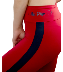 Legging Attack med plisserede underben