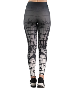 Energi legging med sublimering Print