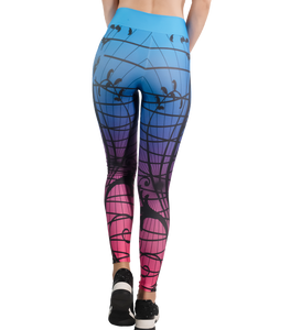 Energi legging med sublimering Print